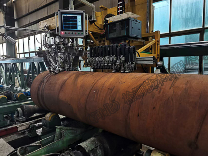 螺旋焊管探傷設(shè)備 螺旋焊管探傷設(shè)備